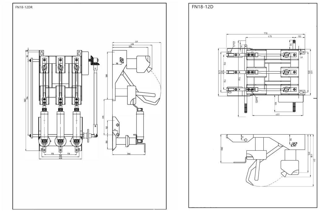 Indoor 11kv Air Insulated Load Break Switch