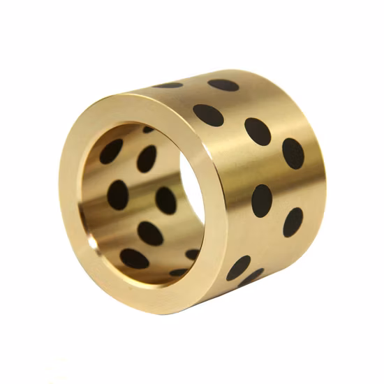Buje Mantural JDB Buje lubricante sólido con buje insertado de grafito de base de cobre